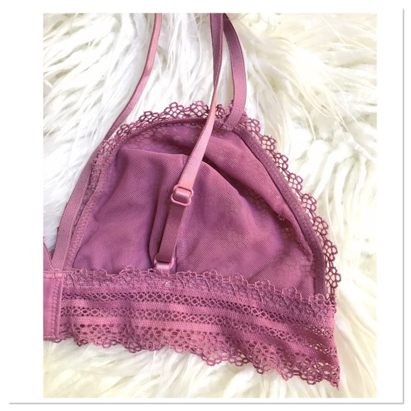 Victoria’s Secret Mauve Triangle Bralette Size M - Picture 5 of 8